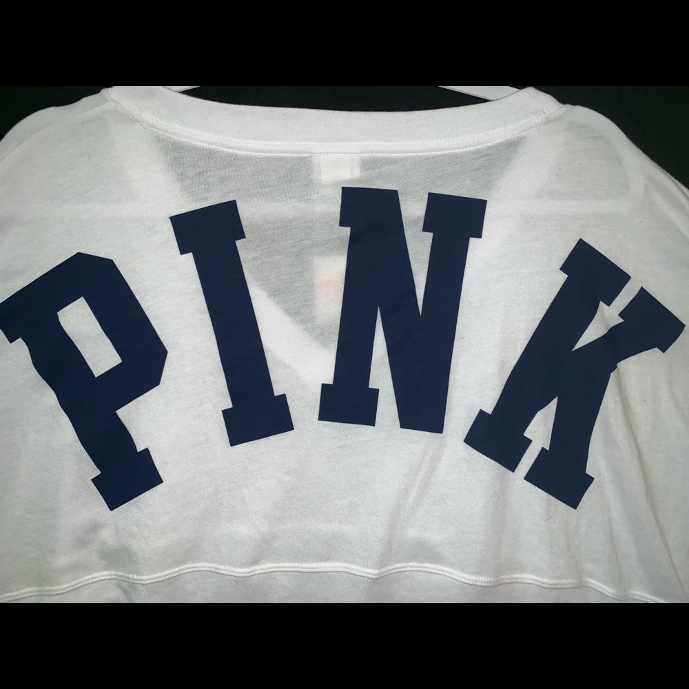 Victoria Secret White Tie T-Shirt